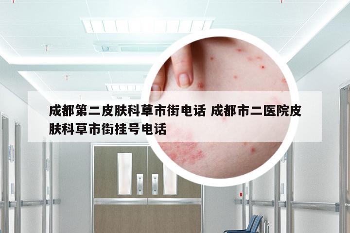 成都第二皮肤科草市街电话 成都市二医院皮肤科草市街挂号电话