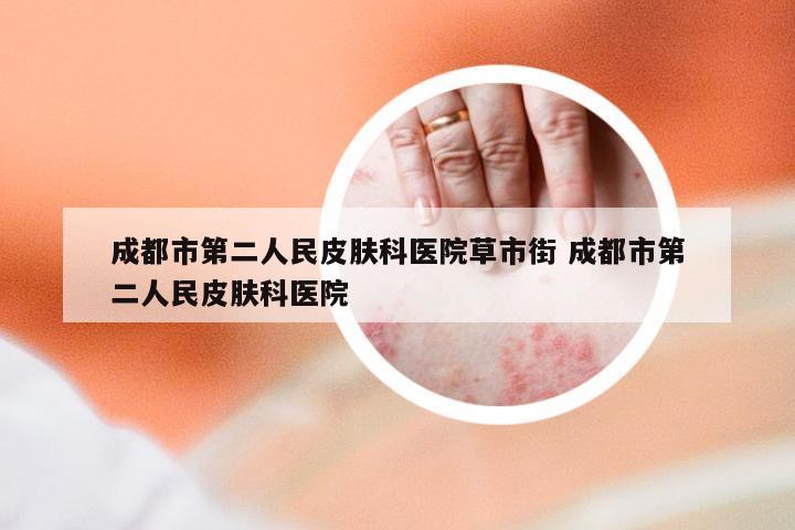 成都市第二人民皮肤科医院草市街 成都市第二人民皮肤科医院