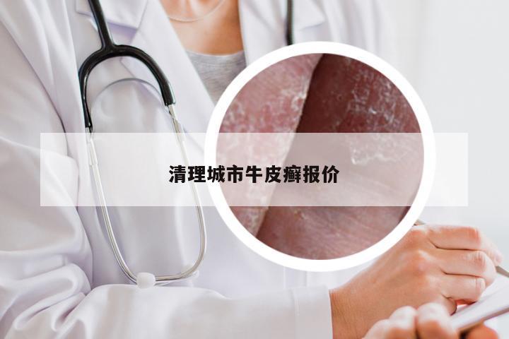清理城市牛皮癣报价